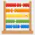 Simple calculator icon for online basic math calculations